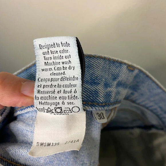 Vintage 90’s/Y2K Calvin Klein Straight Leg  Jeans - Picture 6 of 6